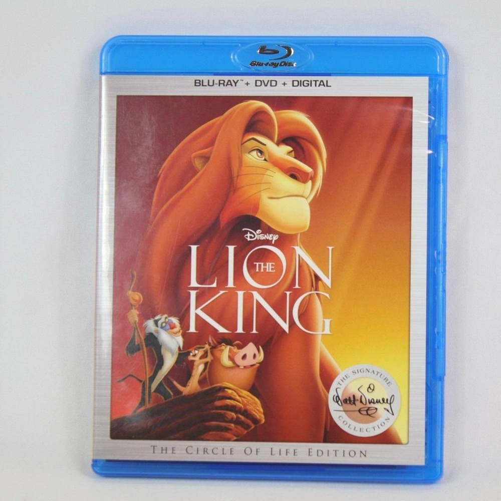 The Lion King (1994) The Circle of Life Edition Blu-Ray DVD Movie